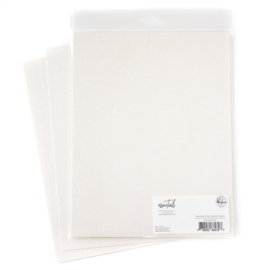 Essentials Glitter Cardstock 8.5"X11" Glacier