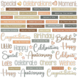 Little Celebrations Chipboard Set