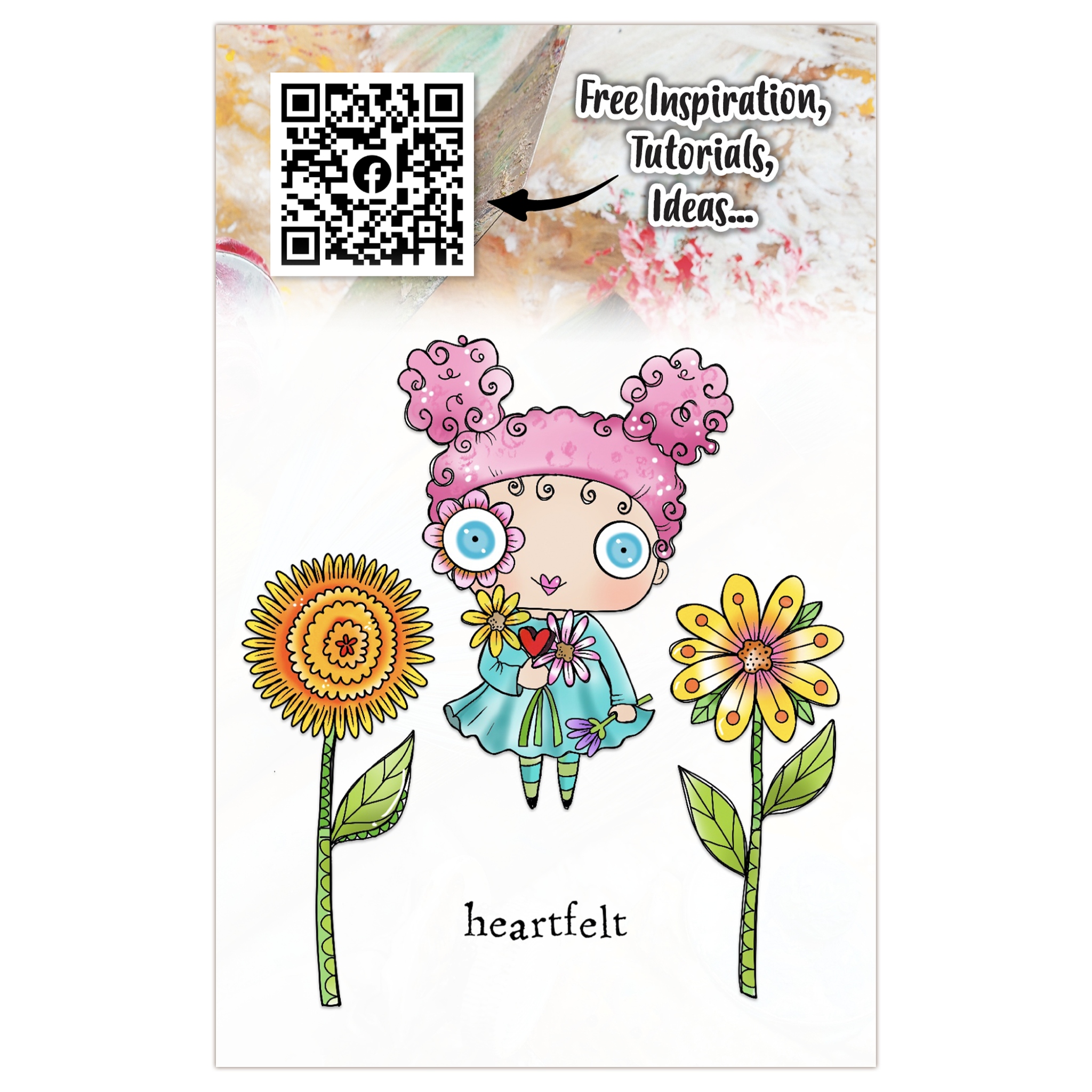 #1284 Heartfelt A7 Stamp Set