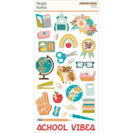 Book Fair Chipboard Stickers