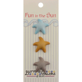 Fun In The Sun Buttons Starfish