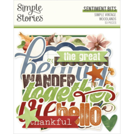 Woodlands Bits & Pieces Sentiment