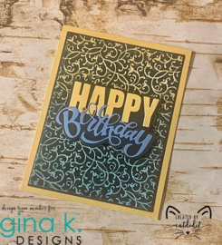 Petite Flourish Embossing Folder