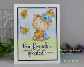 Autumn Bears Stamps