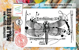 #0547 Damselfly A7 Clear Stamp Set