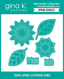Spring Doodles Die