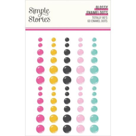 Totally 80's Glossy Enamel Dots