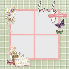 Simple Vintage Meadow Flowers Simple Pages Page Pieces
