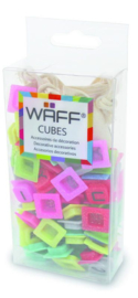 WAFF Creative Journal Cubes Glitter Letters