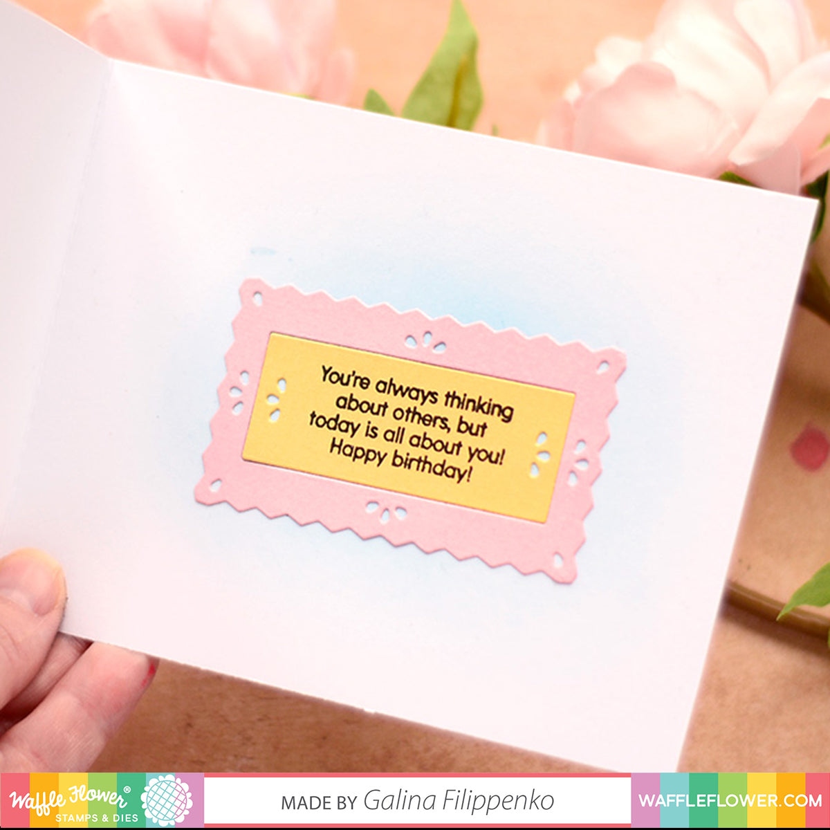 Inside Sentiments Birthday Stamp Set