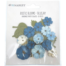 Rustic Blooms Paper Flowers Bluejay