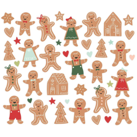Baking Spirits Bright Bits & Pieces Die-Cuts Gingerbread