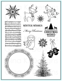 Christmas Wishes Stamps
