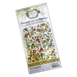 Vintage Artistry Countryside Wildflower Laser Cut Outs