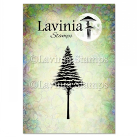 LAV929 Snowy Fir Tree Small Stamp
