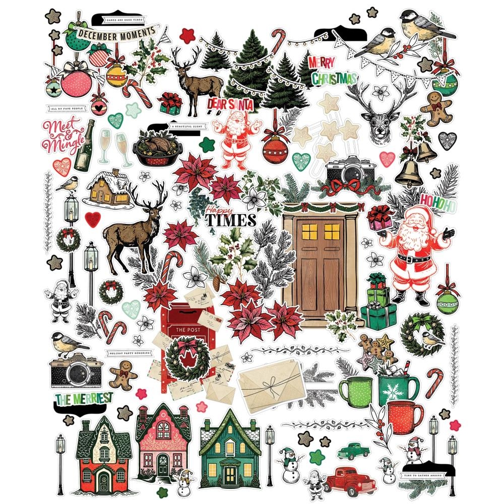 Mistletoe And Memories Die-Cuts Icons