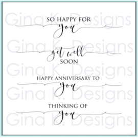 Scripty Sayings 2 MINI Stamps