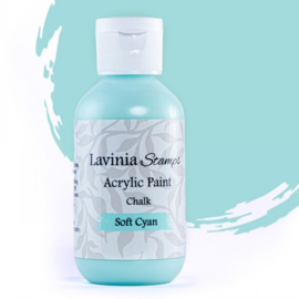 LSAP04 Chalk Acrylic Paint Soft Cyan