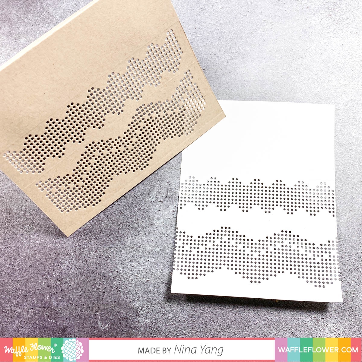 Stitchable ZigZags Die