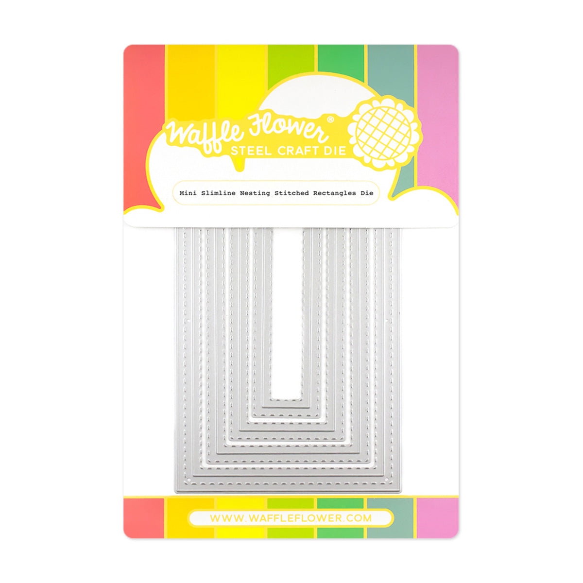 Mini Slimline Stitched Rectangles Die