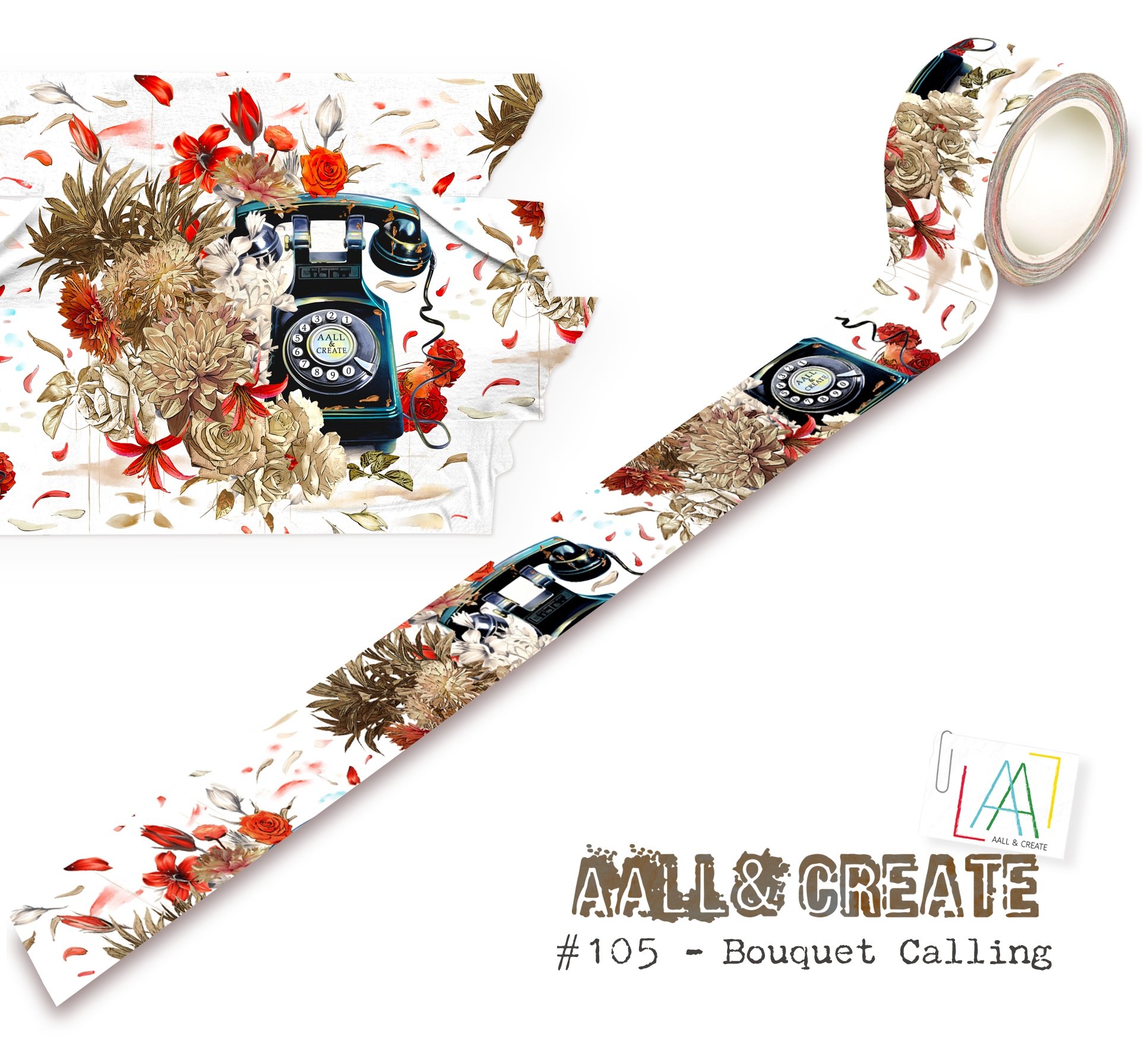 #105 Bouquet Calling (Layer-It-Up!) Washi Tape