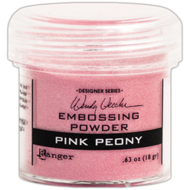 Embossing Powder Pink Peony