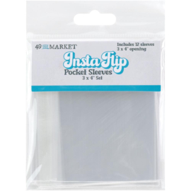 InstaFlip Sleeves 3"x4"