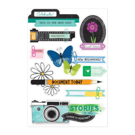 Bold And Bright Sticker Book 8 sheets