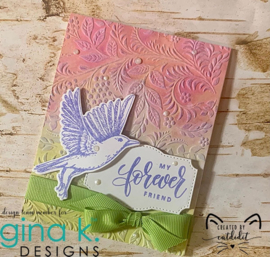 Tapestry Embossing Folder