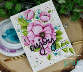 Happy Flowers Stamps