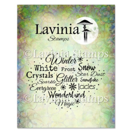 LAV708 Winter Magic Stamp