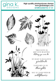 Autumn Silhouettes Stamps