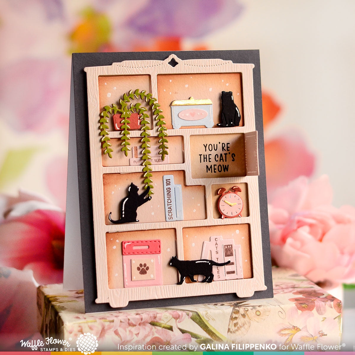 Simple Bookcase Die