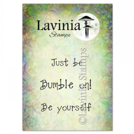 LAV900 Bumble Words Stamp