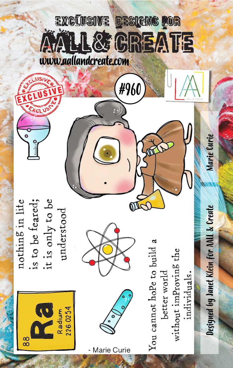 #0960 Marie Curie A7 Stamp Set