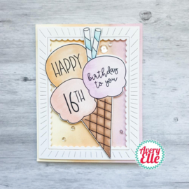 Ice Cream Celebrations Clear Stamp Set