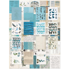 Color Swatch: Ocean Collage Sheets 6"X8"