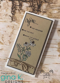 Pretty Posy MINI Stamps
