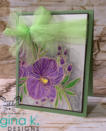 Innocent Orchid Stamps