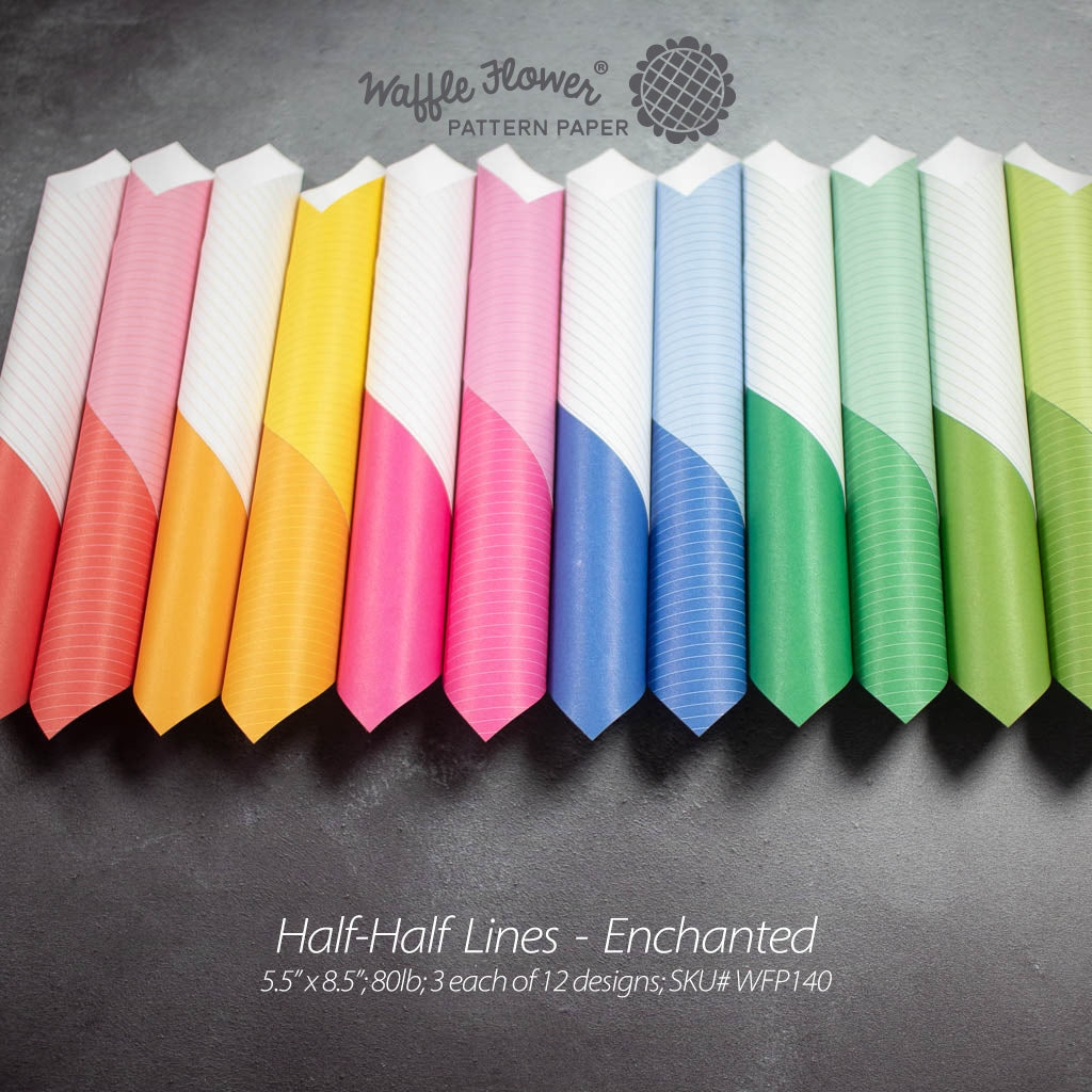 Enchanted Paper Pad-Half-Half Lines