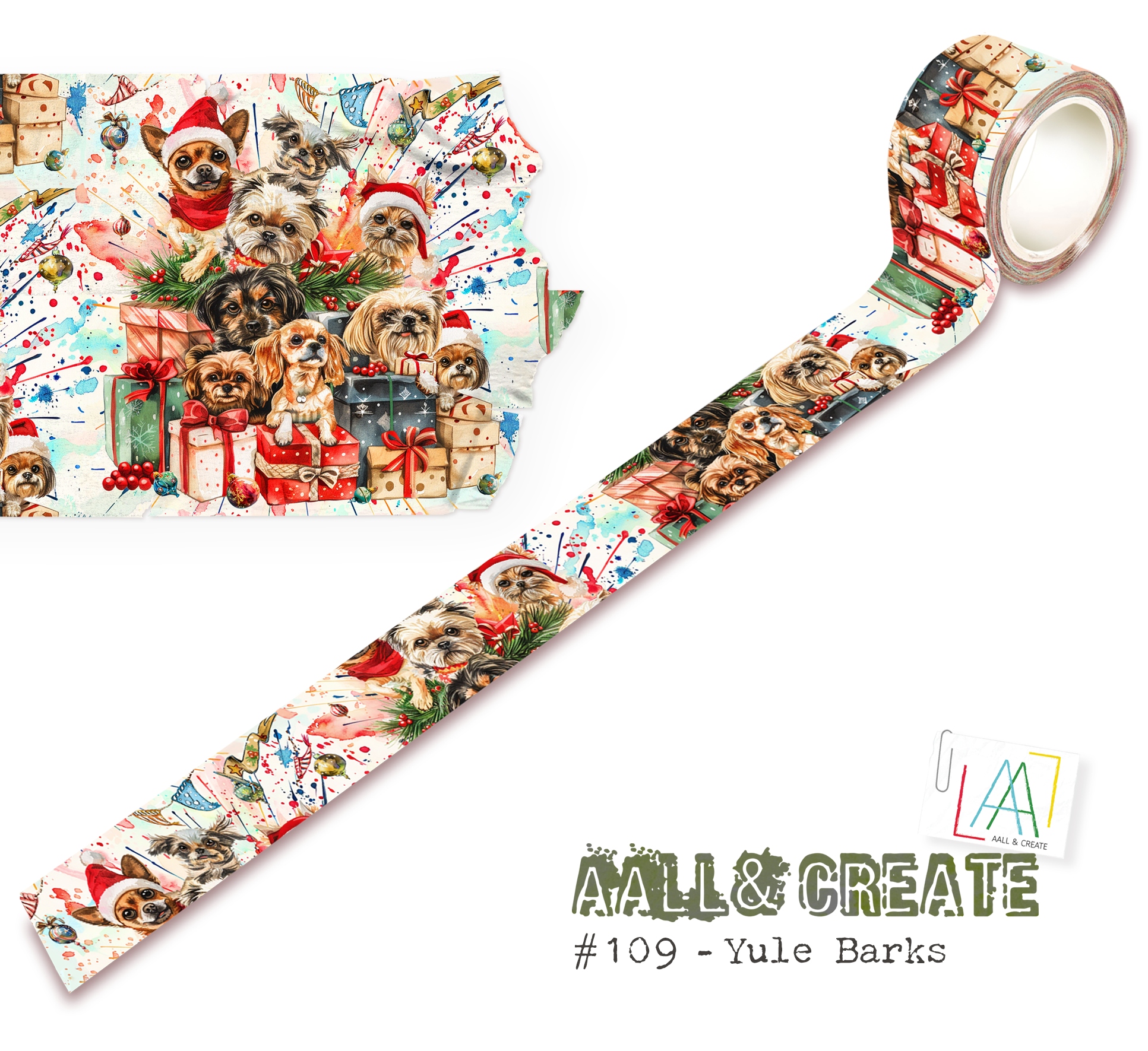 #109 Yule Barks (Layer-It-Up!) Washi Tape
