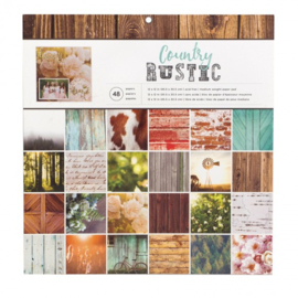 CoPhoto Real Country Rustic Paper Pad 12"X12"