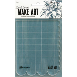 Make Art Perfect Stamp Block