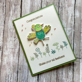 Blissful Birds Stamps