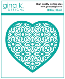 Floral Heart Die
