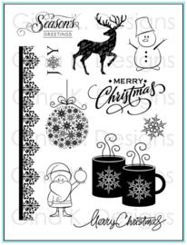Season's Greetings Stamps