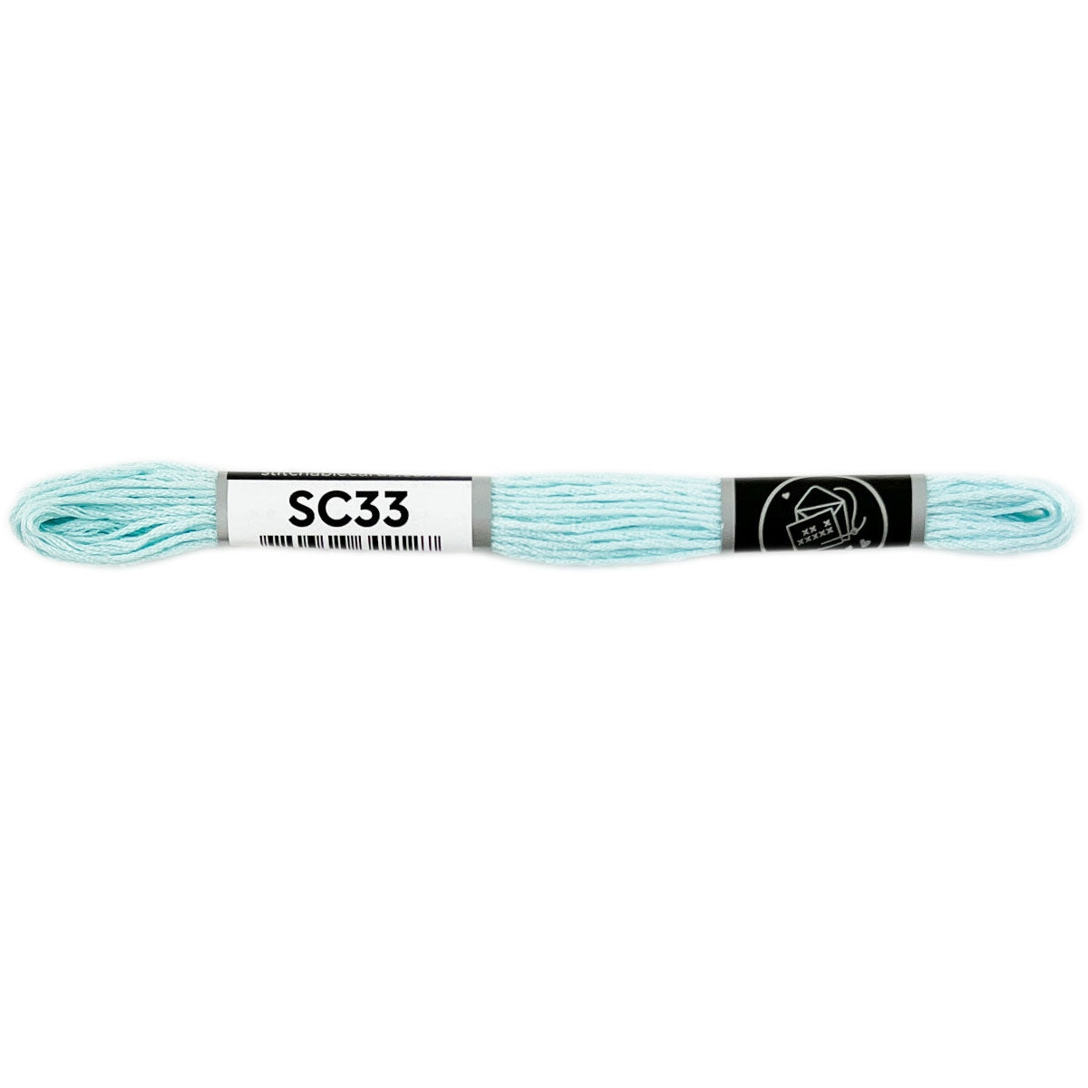 SC33 Embroidery Floss - Pale Turquoise Blue 5/pk