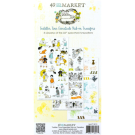Toddler Time Essentials Rub-On Transfer Set