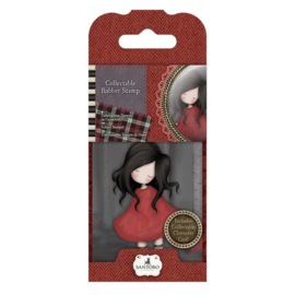 Gorjuss Collectable Rubber Stamp No. 18 Poppy Wood