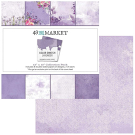 Color Swatch: Lavender Collection Pack 12"X12"